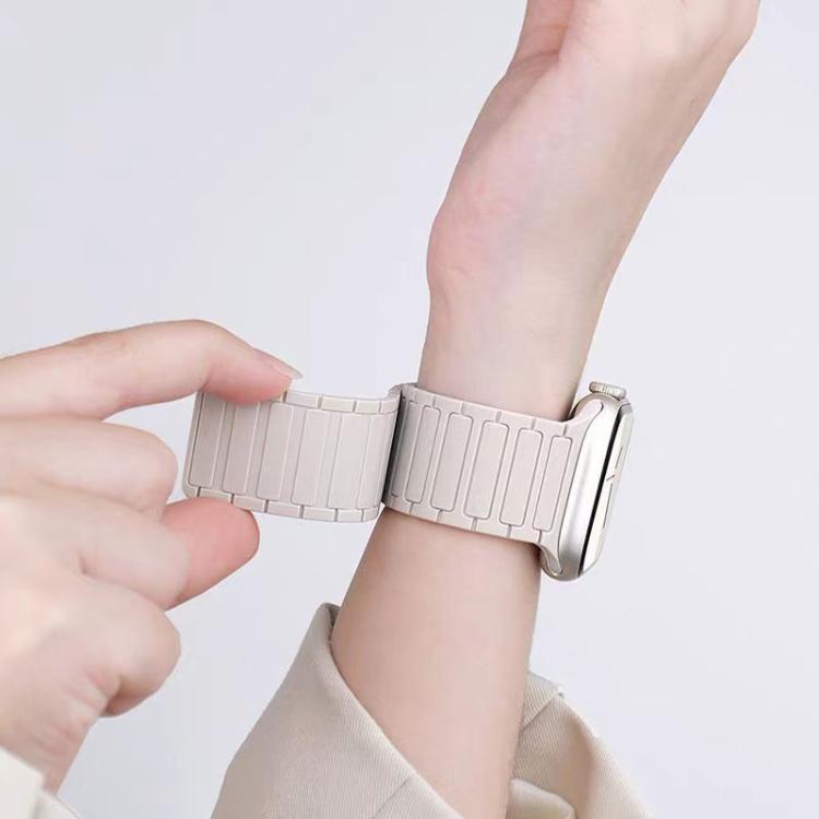 xDfind I-shaped Magnetic Silicone Watch Band, For Samsung Galaxy Watch Ultra / Ultra 2025, For Samsung Galaxy Watch8 / 8 Classic