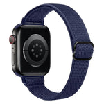 xDfind Ladder Buckle Small Waist Elastic Nylon Watch Band, For Apple Watch 42 / 44 / 45 / 46 / 49mm, For Apple Watch 38 / 40 / 41 / S10 42mm