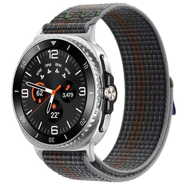 xDfind Nylon Hook and Loop Fastener Watch Band, For Samsung Galaxy Watch8 / 8 Classic