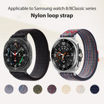 xDfind Nylon Hook and Loop Fastener Watch Band, For Galaxy Watch9 / 8 / 8 Classic