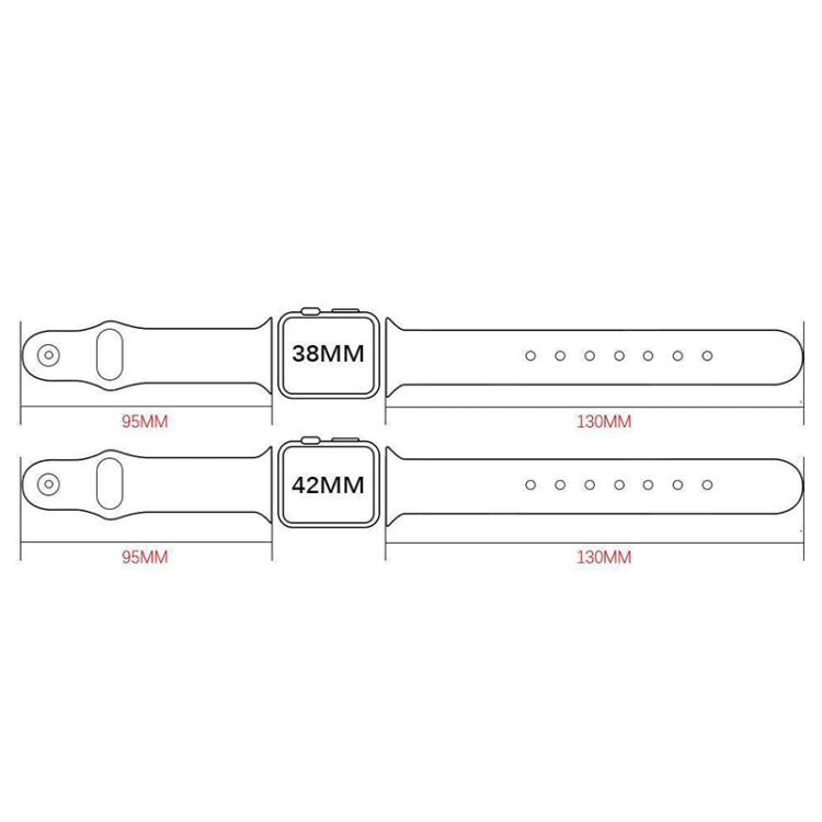 xDfind Rivet Buckle Genuine Leather Watch Band, 20mm, 22mm