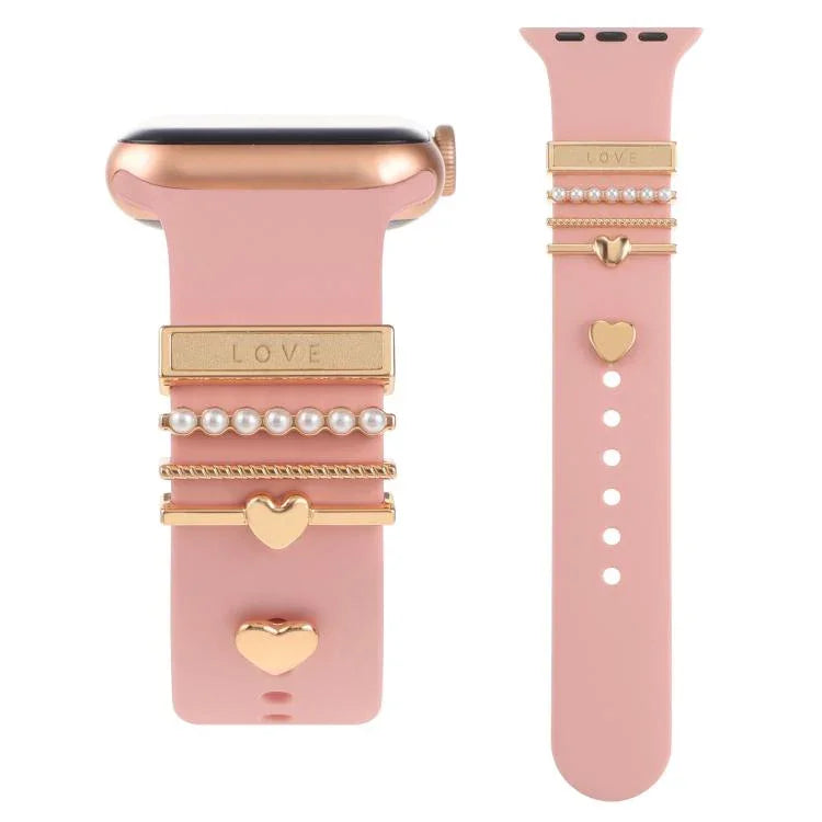 Smart Watch Band Decorative Ring Metal Accessories