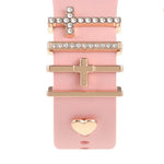 Smart Watch Band Decorative Ring Metal Accessories