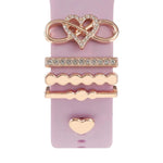 Smart Watch Band Decorative Ring Metal Accessories