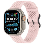 xDfind Breathable Silicone Watch Band, For Apple Watch 42 / 44 / 45 / 46 / 49mm, For Apple Watch 38 / 40 / 41 / S10 42mm
