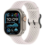 xDfind Breathable Silicone Watch Band, For Apple Watch 42 / 44 / 45 / 46 / 49mm, For Apple Watch 38 / 40 / 41 / S10 42mm