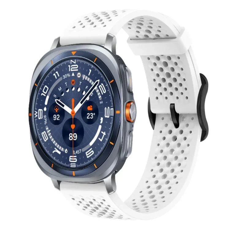 xDfind Breathable Silicone Watch Band, For Samsung Galaxy Watch Ultra / Ultra 2025, For Samsung Galaxy Watch8 / 8 Classic, For Samsung Galaxy Watch 7 / 6 / 5 / FE