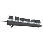 Logitech K845 Backlit Mechanical Wired Keyboard, Cable Length: 1.8m, Longhua Brown Axis, Longhua Red Axis