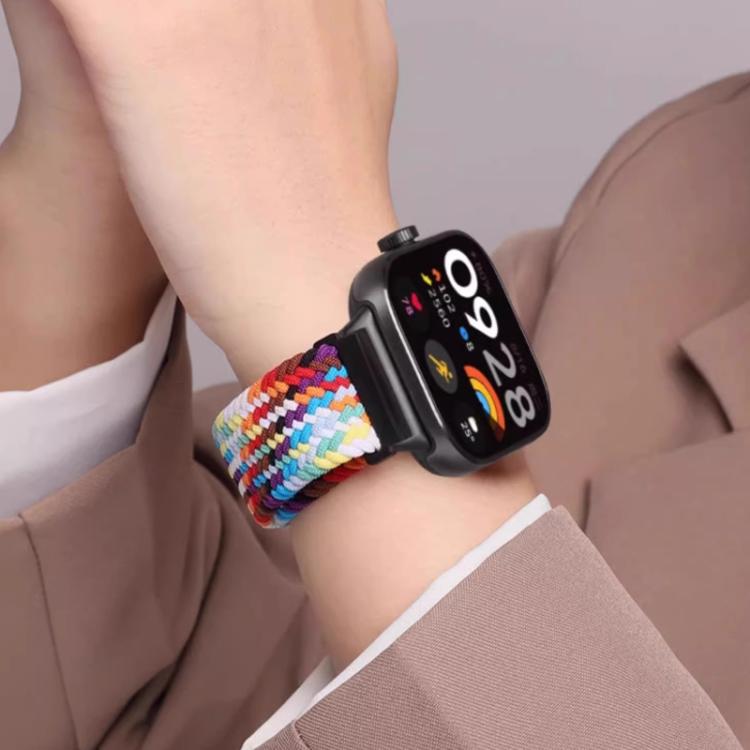 xDfind Magnetic Buckle Nylon Braid Loop Watch Band, For Xiaomi Band 9 Pro/8 Pro/Redmi Watch6/5/4