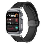 xDfind Crazy Horse Pattern Silicone Skin Magnetic Buckle Watch Band, For Huawei Watch Fit4 Pro / Fit4 / Fit3, For Huawei Watch D2