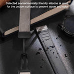 xDfind Crazy Horse Pattern Silicone Skin Magnetic Buckle Watch Band, For Samsung Galaxy Watch Ultra / Ultra 2025, For Samsung Galaxy Watch8 / 8 Classic