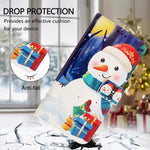 Christmas Series Buckle Leather Phone Case with Hand Strap, For iPhone 11 Pro Max, For iPhone 11, For iPhone 11 Pro, For iPhone XS / X, For iPhone XR, For iPhone XS Max, For iPhone 8 Plus / 7 Plus