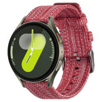 xDfind Nylon Canvas Watch Band, For Samsung Galaxy Watch Ultra / Ultra 2025, For Samsung Galaxy Watch8 / 8 Classic, For Samsung Galaxy Watch 7 / 6 / 5 / FE, For Samsung Galaxy Fit3