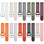 xDfind Silver Buckle Silicone Sport Watch Band, For Xiaomi Band 10 Pro / 9 Pro / Redmi Watch 6, For Redmi Watch 3 Active / Watch 3 Lite, For Redmi Watch 3