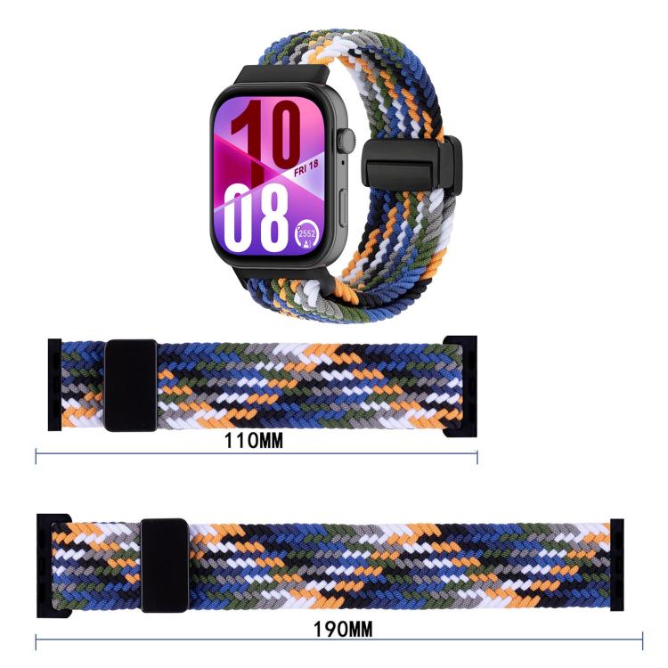 xDfind Magnetic Buckle Loop Woven Watch Band, For Huawei Watch Fit 5 / Fit 5 Pro / Fit 4