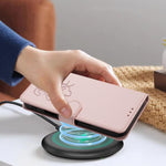 Embossed Heart Cat Leather Phone Case with Hand Strap, For iPhone 15, For iPhone 14 Plus, For iPhone 14 / 13, For iPhone 14 Pro