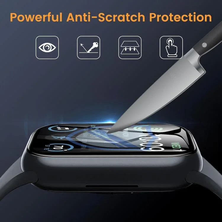Buckle Loop Nylon Watch Band with 3D Curved Film, For Apple Watch Series 38mm
