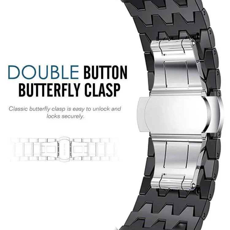 xDfind Dragon Texture Metal Watch Band, For Apple Watch 42 / 44 / 45 / 46 / 49mm, For Apple Watch 38 / 40 / 41 / S10 42mm