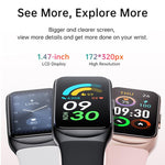 GL2 1.47 inch TFT Screen Fitness Tracker Smart Wristband Support Heart Rate Monitoring