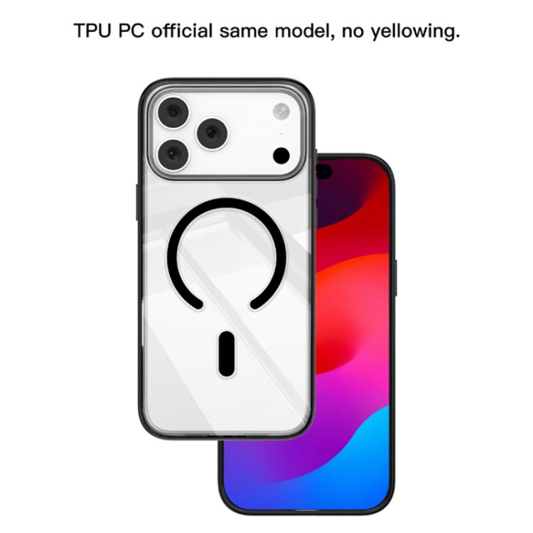 Mutural Soft Mist Series MagSafe PC Hybrid TPU Phone Case, For iPhone 17 Pro Max, For iPhone 17 Pro