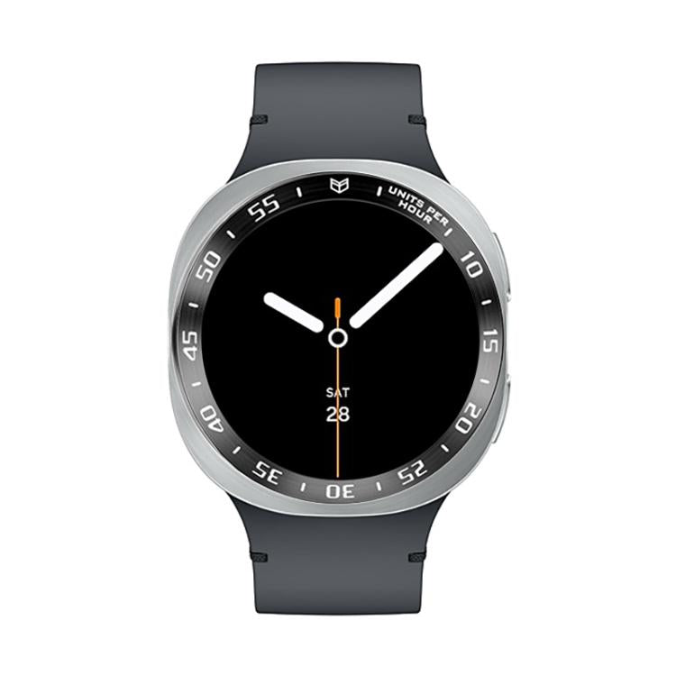 Smart Watch Protective Frame Metal Bezel Ring, Style: A Style, For Galaxy Watch9 / 8 44mm, For Galaxy Watch9 / 8 40mm, For Samsung Galaxy Watch8 Classic 46mm