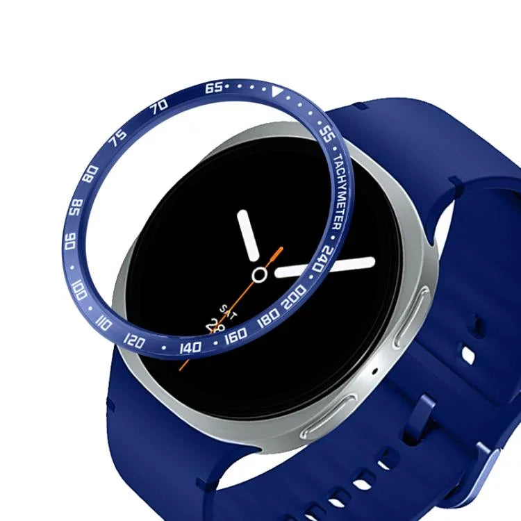 Smart Watch Protective Frame Metal Bezel Ring, Style: E Style, For Samsung Galaxy Watch8 Classic 46mm, For Samsung Galaxy Watch8 44mm, For Samsung Galaxy Watch8 40mm