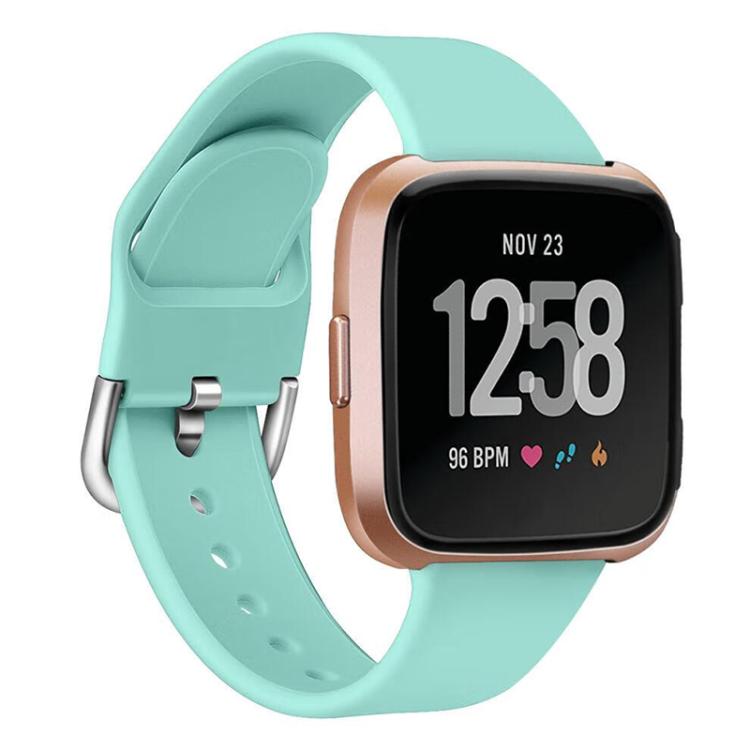 For Fitbit Versa 2 / Versa / Versa Lite xDfind Reverse Buckle Solid Color Silicone Watch Band, S, L