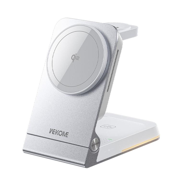 WK WP-U180 Tonayn Qi2 15W 3 in 1 Magnetic Wireless Charger, WP-U180