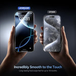 JOYROOM Knight Series 2.5D Full Screen HD Hard Anti-Scratch Tempered Glass Film, For iPhone 17 Pro Max, For iPhone 17 Pro, For iPhone 17, For iPhone Air, For iPhone 16 Pro Max, For iPhone 16 Pro, For iPhone 16 Plus, For iPhone 16
