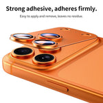 XDcase Armor Full-Coverage Frosted Metal Camera Lens Ring Film, For iPhone 17