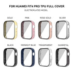 xDfind Tempered Film Integrated TPU Watch Protective Cover, For Huawei Watch Fit 4 Pro, For Huawei Watch Fit 4