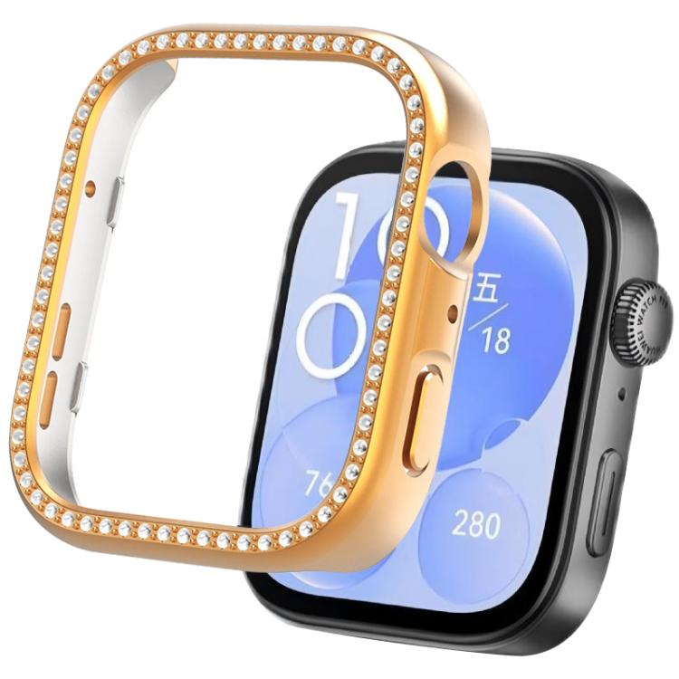 xDfind Diamond Hollow PC Watch Protective Cover, For Huawei Watch Fit 4 Pro, For Huawei Watch Fit 4