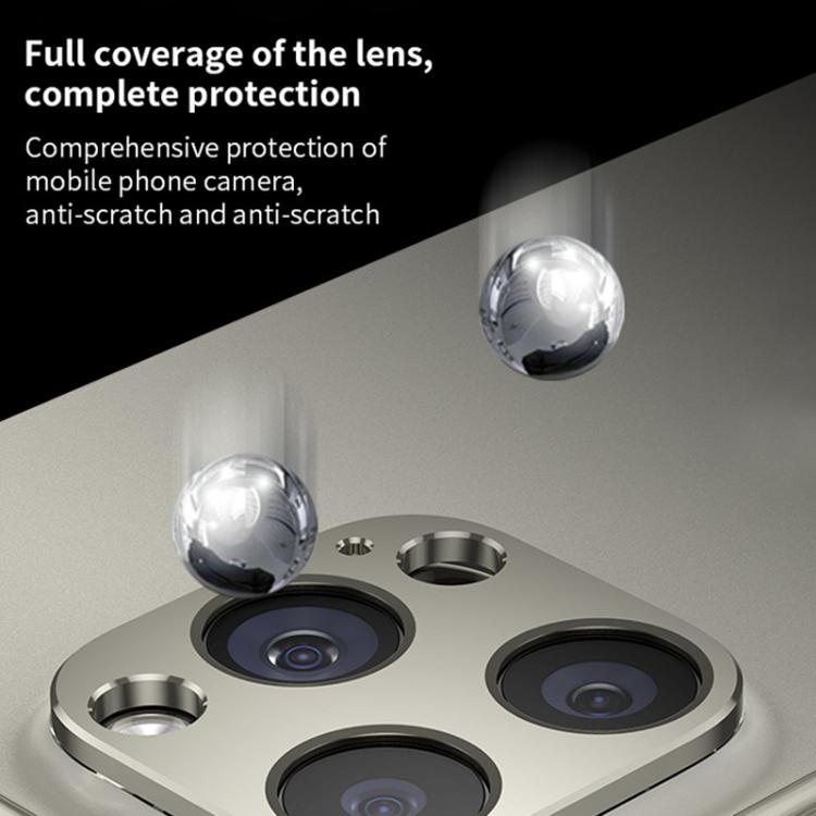XDcase Titanium Alloy Hollow Camera Lens Protector, For iPhone 14 / 14 Plus