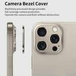 XDcase Titanium Alloy Hollow Camera Lens Protector, For iPhone 13 / 13 mini