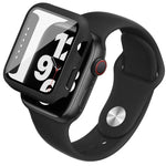imak Integrated Case and Film with Silicone Strap, For Apple Watch SE 1/2/3/Series 4/5/6 44mm, For Apple Watch SE 1/2/3/Series 4/5/6 40mm