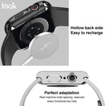 imak Integrated Case and Film with Silicone Strap, For Apple Watch SE 1/2/3/Series 4/5/6 44mm, For Apple Watch SE 1/2/3/Series 4/5/6 40mm