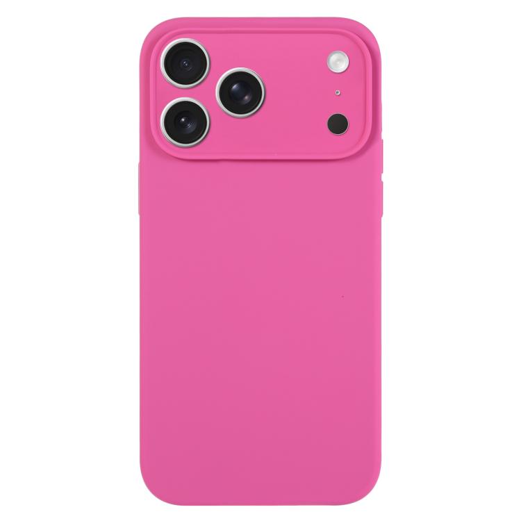 Pure Color Liquid Silicone Fine Pore Phone Case, For iPhone 17 Pro