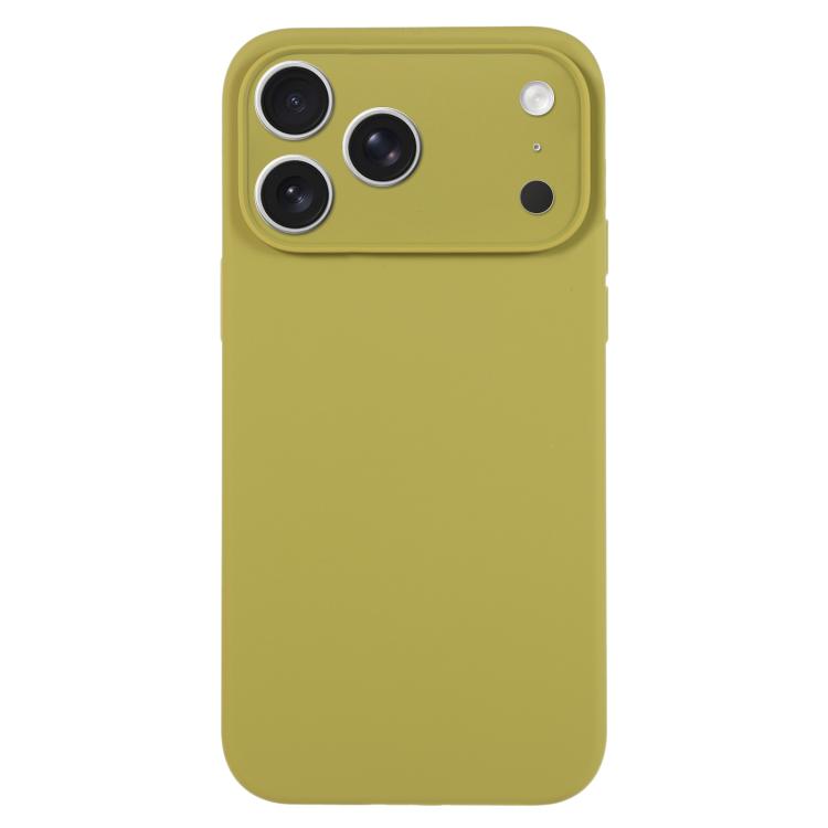 Pure Color Liquid Silicone Fine Pore Phone Case, For iPhone 17 Pro