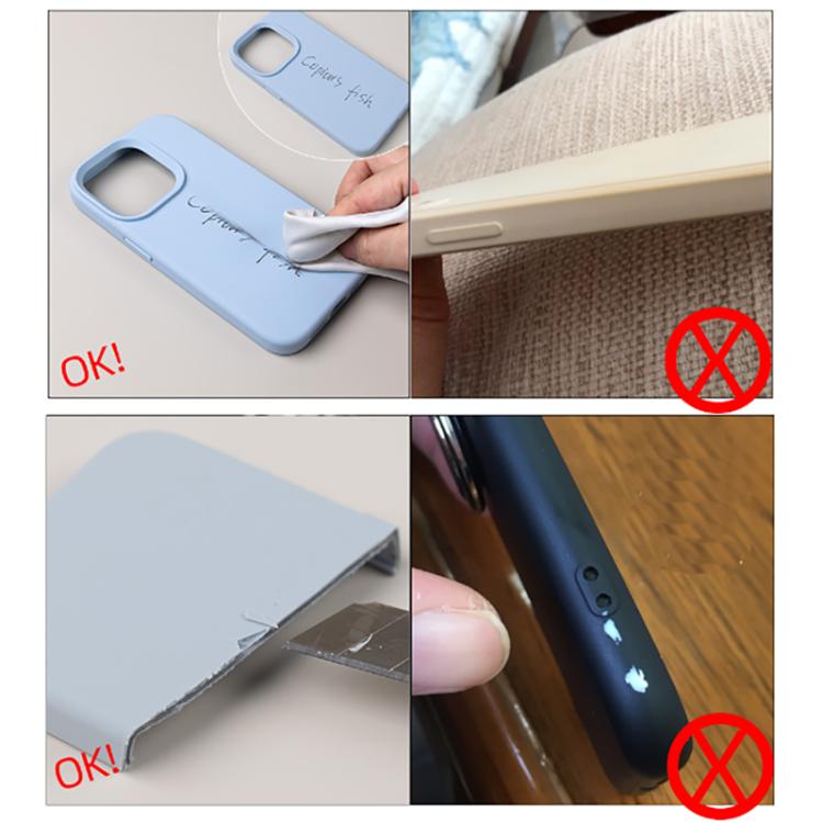 Pure Color Liquid Silicone Fine Pore Phone Case, For iPhone 17