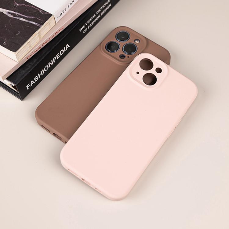 Pure Color Liquid Silicone Fine Pore Phone Case, For iPhone 17