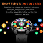 KT88 1.7 inch TFT Screen Outdoor Sports Smart Watch 3ATM Waterproof with Flashlight
