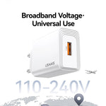 USAMS CC324 T69 QC18W USB-A Single Port Fast Charger, CC324