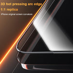 Benks King Kong Corning Hot-bend Full-glue AR Anti-reflective Tempered Film Quick-install Version, For iPhone 17 Pro Max, For iPhone 17 Pro