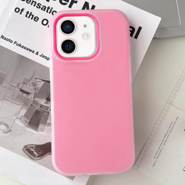 Jelly Color Matte Feel PC Hybrid TPU Phone Case, For iPhone 12 Pro Max, For iPhone 12 Pro, For iPhone 11