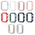 xDfind PC Frosted Hollow Half Coverage Watch Cover, For Apple Watch Ultra 3 / 2 / 1 49mm, For Apple Watch Series 9 / 8 / 7 45mm, For Apple Watch Series 9 / 8 / 7 41mm, For Apple Watch Series 3 / 2 / 1 38mm