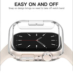 xDfind PC Frosted Hollow Half Coverage Watch Cover, For Apple Watch Series 3 / 2 / 1 42mm