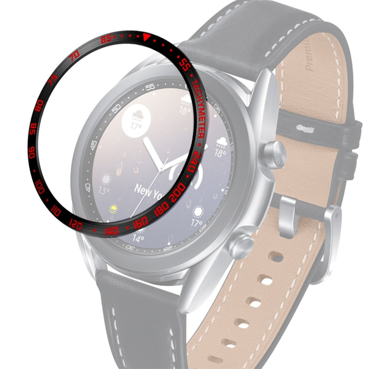 Smart Watch Steel Bezel Ring, E Version, For Samsung Galaxy Watch 3 41mm, For Samsung Galaxy Watch 3 45mm