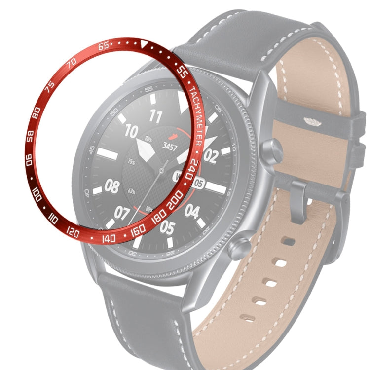 Smart Watch Steel Bezel Ring, E Version, For Samsung Galaxy Watch 3 41mm, For Samsung Galaxy Watch 3 45mm