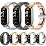 xDfind Irregular Metal Watch Band, For Xiaomi Smart Band 10 / 9 / 8