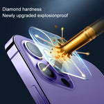 Silk Printed Large Arc Tempered Glass Back Camera Film, For iPhone 17 Pro Max, For iPhone 17 Pro, For iPhone Air
